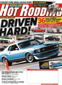 POPULAR HOT RODDING 2012 OCT - COOL GRAPHICS, 747hp WINDSOR, ANTI-CHROME IDEAS